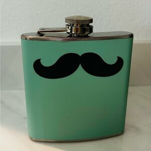 Mint 6 oz stainless steel flask